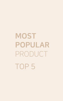most popular product top5